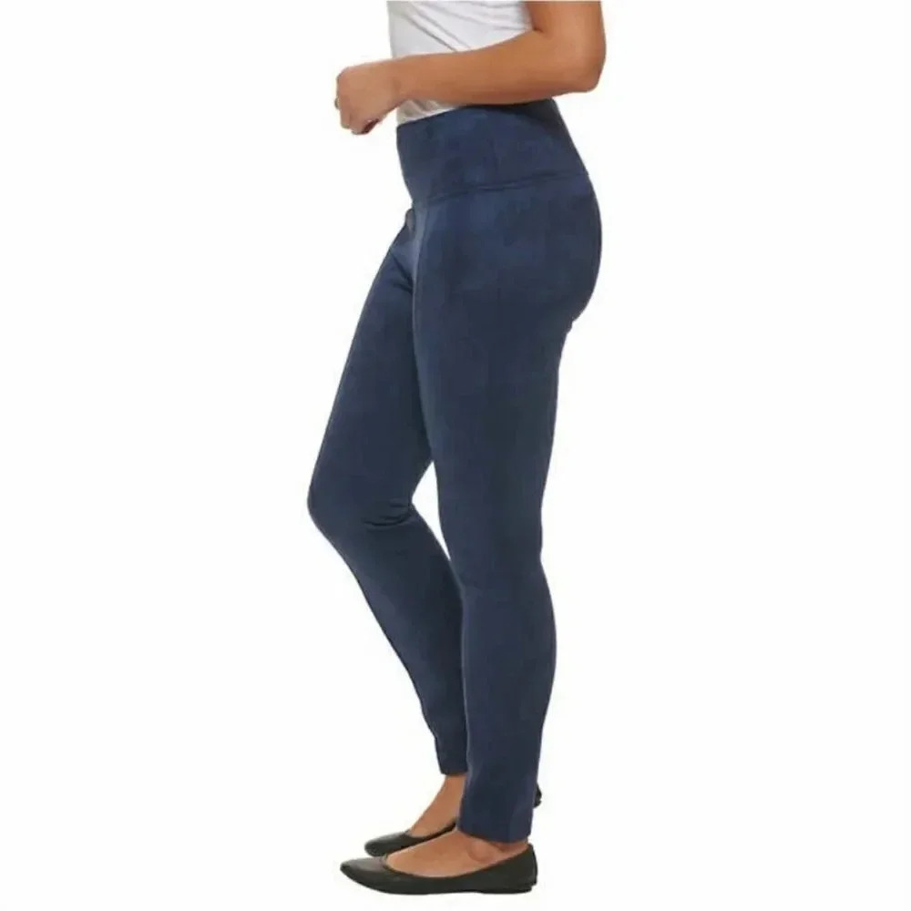 Andrew marc ladies faux seuede pull on pants